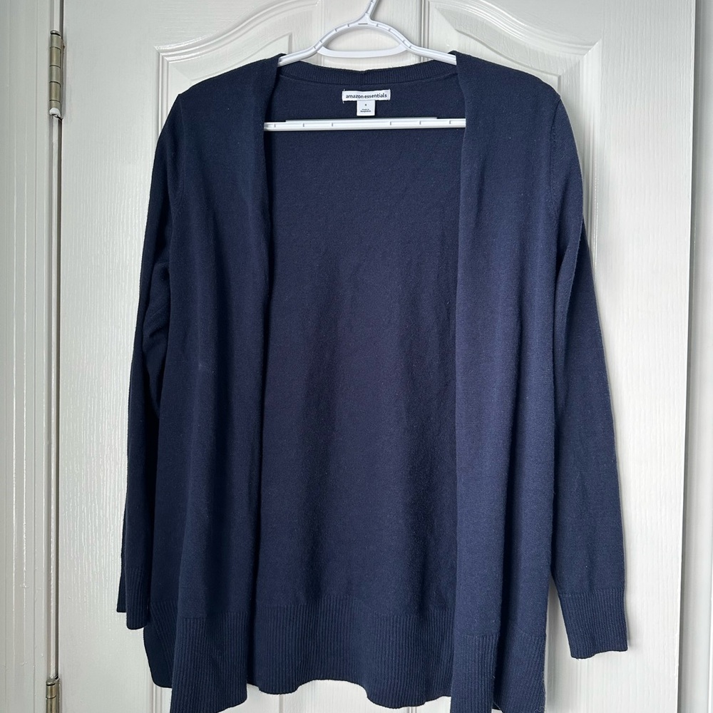 amazon navy cardigan